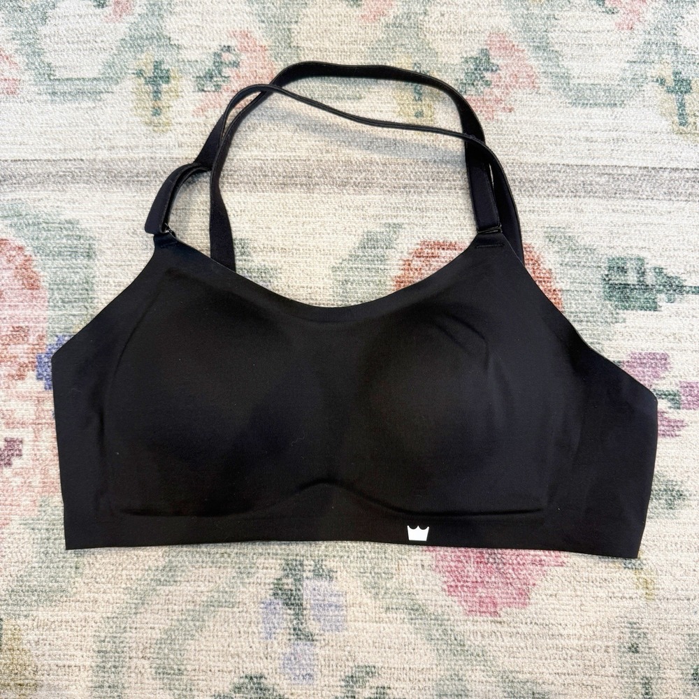 Shefit Womens‎ Full Coverage Everyday Bra Size Small Black Wire Free Comfort